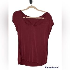Trendyland Strappy Front Rusty Cor Top Sz Large
